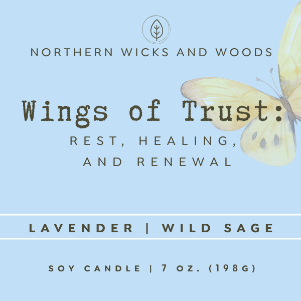 Wings of Trust : Lavender and Wild Sage