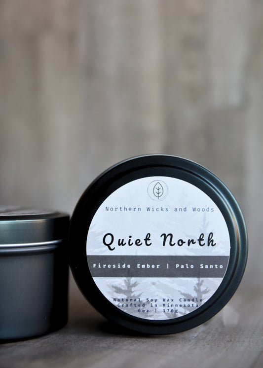 Quite North Candle Tin