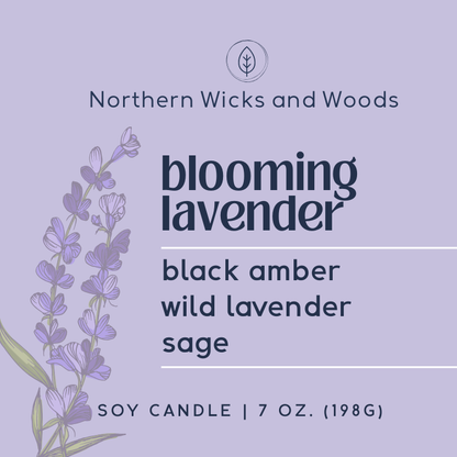 Blooming Lavender: Black Amber, Wild Lavender and Sage