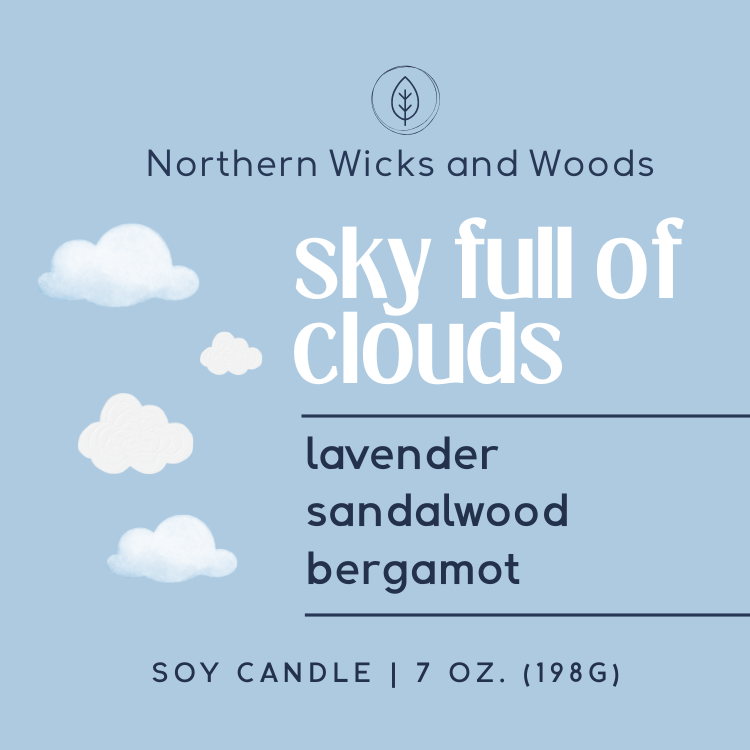 Sky full of Clouds: Lavender, Sandalwood and Bergamot