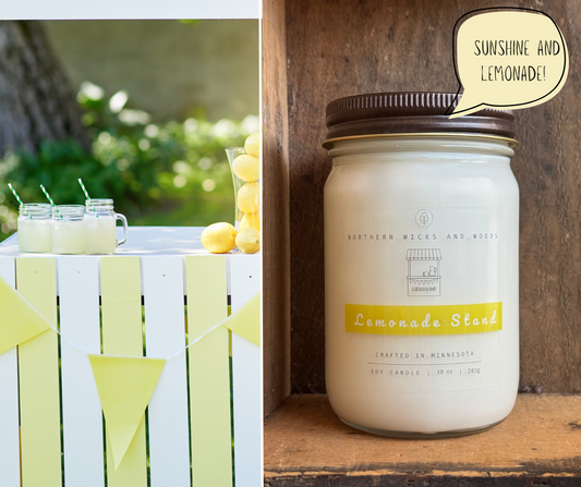 Lemonade Stand Candle