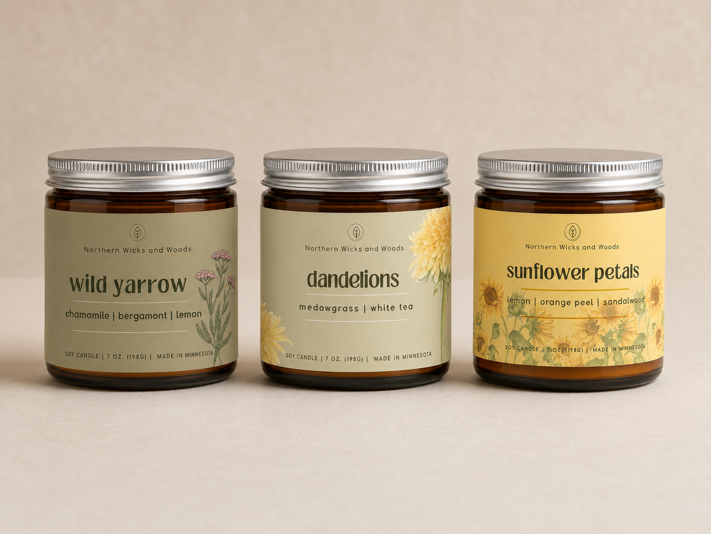 Flowers of the North Trio.